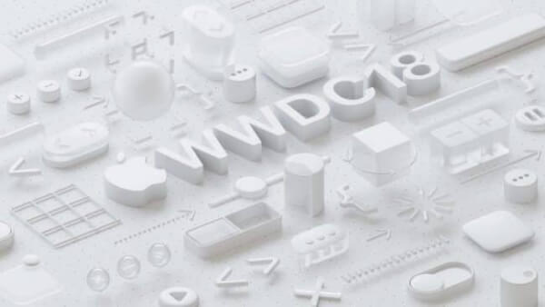 l'immagine contiene il logo della wwdc 2018 di apple