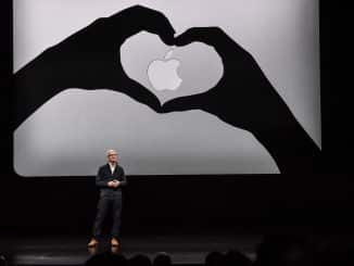 un'immagine di un evento Apple