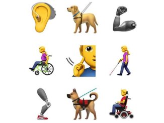 l'immagine contiene le emoji per i disabili