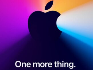 la locandina dell'evento Apple one more thing