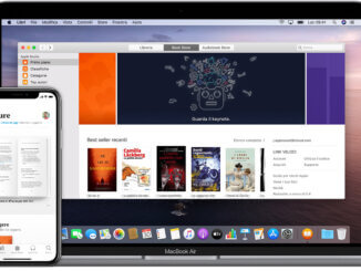 un'immagine dell'applicazione libri su un iPhone e su un Mac